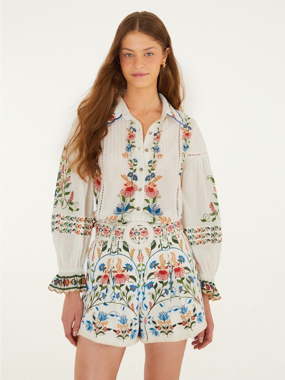 Farm Rio Fraga Print Shorts - Picture 6 of 7